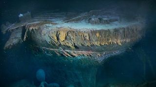 FOTO/VIDEO - Imagini spectaculoase cu Titanicul scufundat pe fundul Oceanului Atlantic. Ele au fost publicate după zeci de ani