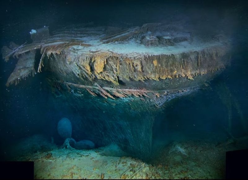 FOTO/VIDEO - Imagini spectaculoase cu Titanicul scufundat pe fundul Oceanului Atlantic. Ele au fost publicate după zeci de ani