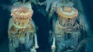 FOTO/VIDEO - Imagini spectaculoase cu Titanicul scufundat pe fundul Oceanului Atlantic. Ele au fost publicate după zeci de ani