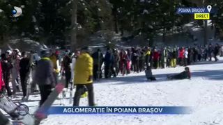 Aglomerație &icirc;n Poiana Brașov