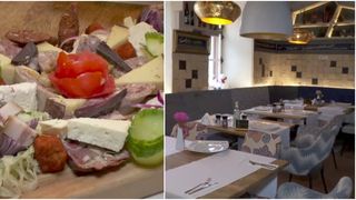 VIDEO - Restaurantul din curtea Bisericii Negre din Brașov - specialități pentru vizitatori