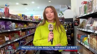 Produsele din insecte, separat la raft