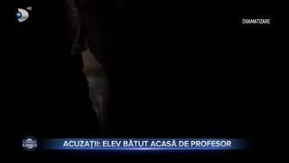 Acuzații - elev bătut acasă de profesor