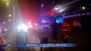 Incendiu la un spital din Cluj