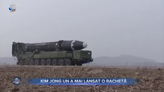 Kim Jong Un a mai lansat o rachetă
