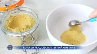 Supa la plic, cea mai ieftină gustare