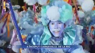 A &icirc;nceput Carnavalul de la Rio