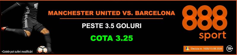 Se repetă spectacolul din tur? Manchester United - FC Barcelona, cel mai așteptat meci din Europa League