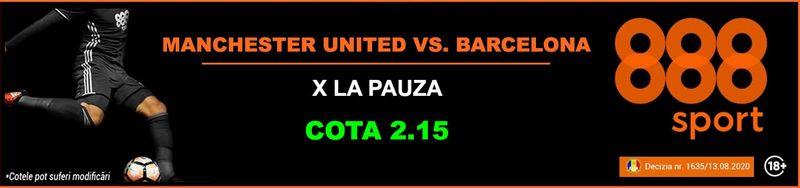 Se repetă spectacolul din tur? Manchester United - FC Barcelona, cel mai așteptat meci din Europa League