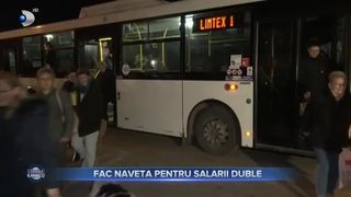 Fac naveta pentru salarii duble