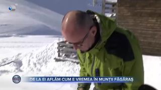 De la ei aflăm cum e vremea în Munții Făgăraș