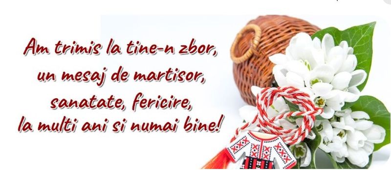 Urări de 1 Martie 2023. 