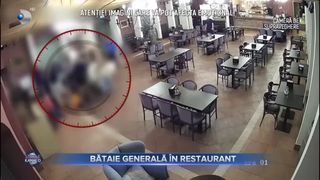 Bătaie generală în restaurant