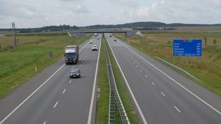 Accident cu șase mașini pe autostrada A1