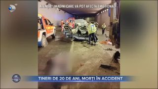 Tineri de 20 de ani, morți în accident
