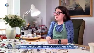 Mărțișoarele din porțelan, la mare căutare