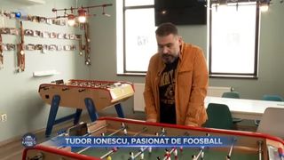 Tudor Ionescu, pasionat de foosball