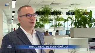 Jobul ideal, de luni până joi
