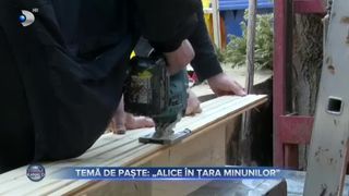 Temă de Paște - &rdquo;Alice &icirc;n Țara Minunilor&rdquo;