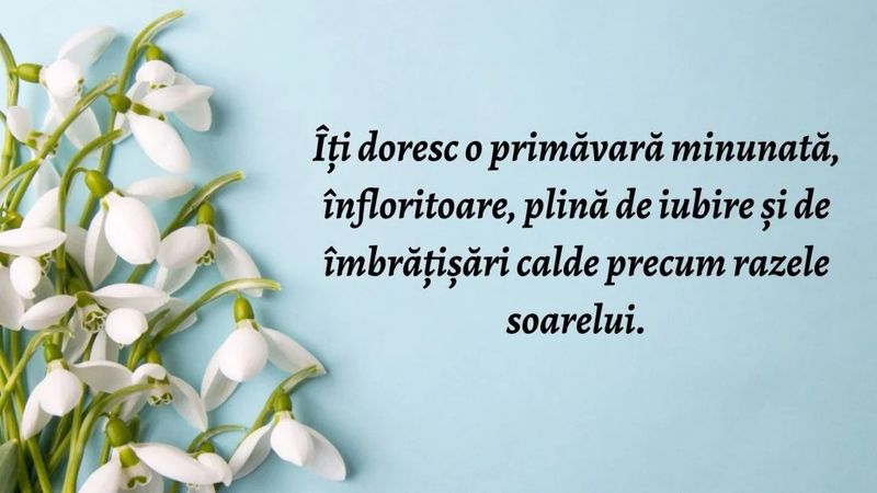 Urări de Mărțișor 2023. 