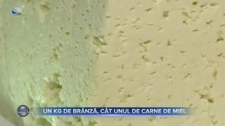 Kilogramul de branza, cat unul de carne de miel