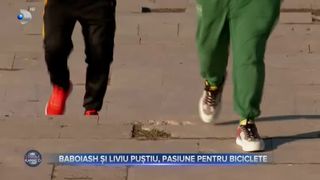 Baboiash și Liviu Puștiu, pasiune pentru biciclete