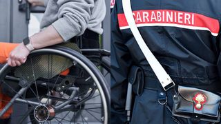 Un român a fost prins de oamenii legii cu documente false. Acesta susținea că este invalid pentru a câștiga bani