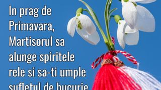 Poezii pentru Mărțișor.