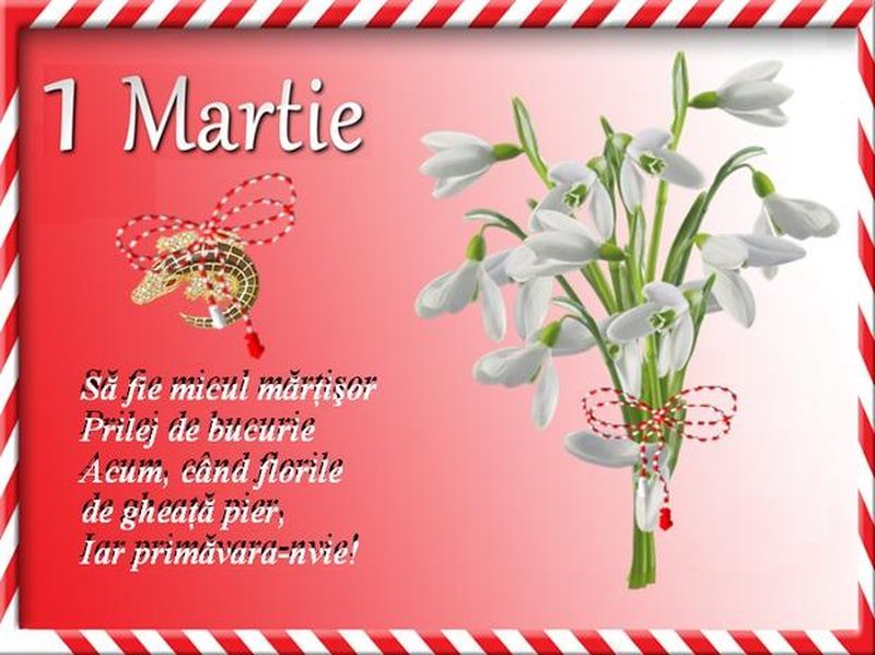 Poezii pentru Mărțișor.