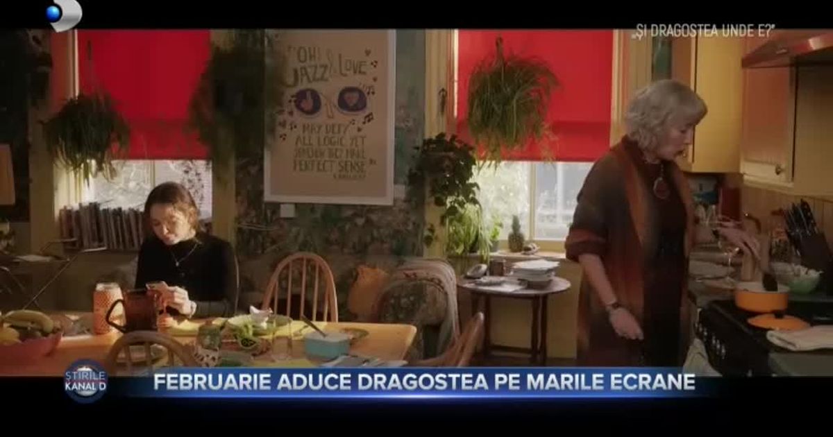 Dragostea Rabda Februarie aduce dragostea pe marile ecrane - Stirile Kanal D