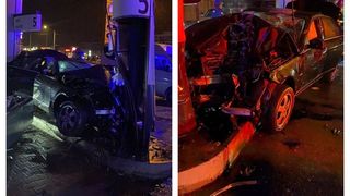 Un TIR &icirc;ncărcat cu butelii de voiaj s-a răsturnat pe partea carosabilă, pe raza localității Vadu Moldovei