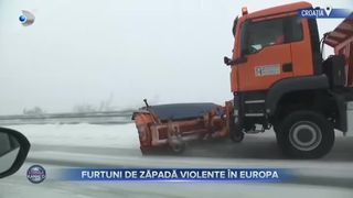 Zăpadă de șase metri la Bâlea Lac
