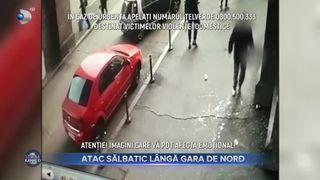 Atac sălbatic lângă Gara de Nord