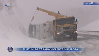 Zăpadă de șase metri la Bâlea Lac