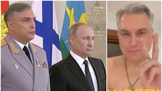 VIDEO. Un general important pentru Putin a făcut striptease pe muzică. A rămas gol pușcă