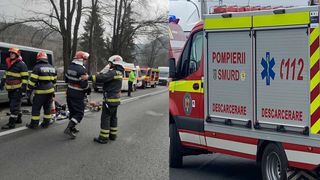 Accident rutier cumplit &icirc;n Brașov: șapte persoane rănite &icirc;n urma impactului