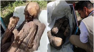 Un curier din Peru purta o mumie antică &icirc;n geanta frigorifică. "O cheamă Juanita și e iubita mea spirituală"