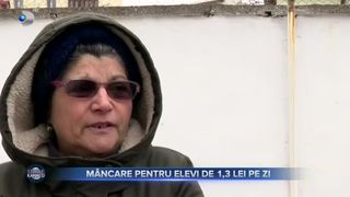 Mâncare pentru elevi de 1,3 lei pe zi