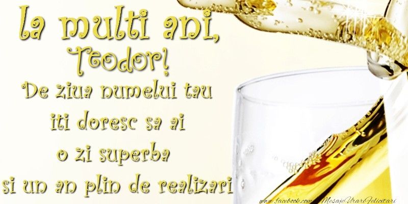 Sâmbăta Sfântului Teodor 2023. Mesaje, urări și felicitări cu „La mulți ani!” pentru cei care poartă numele de Teodor și Teodora!