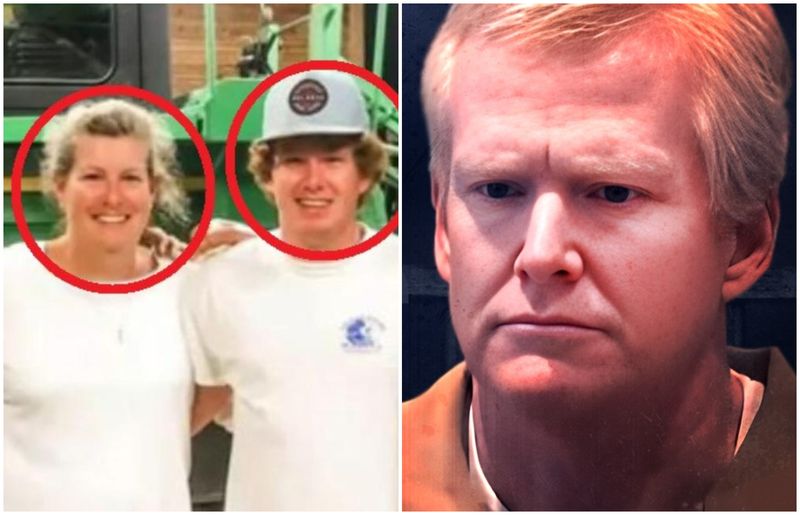 Alex Murdaugh în timpul anchetei