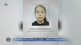 Dispărută după ce a citit &bdquo;Pisicile Războinice&rdquo;