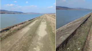 Cadavrul unui bărbat - găsit în barajul Zigoneni. El dispăruse în luna ianuarie