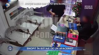 Snopit &icirc;n bătaie de un afacerist