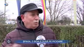 Șpaga - o boală dusă pe picioare