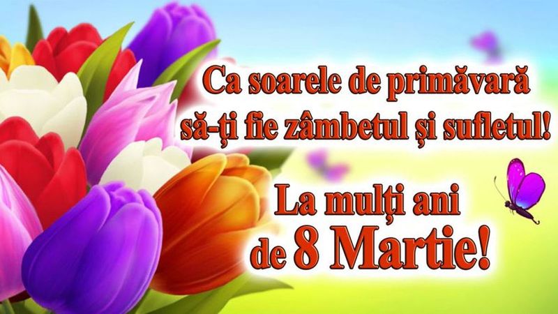 Mesaje de 8 Martie 2023: Un gând frumos pentru Ziua Femeii
