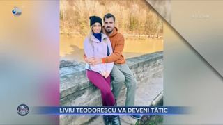 Liviu Teodorescu va deveni tătic