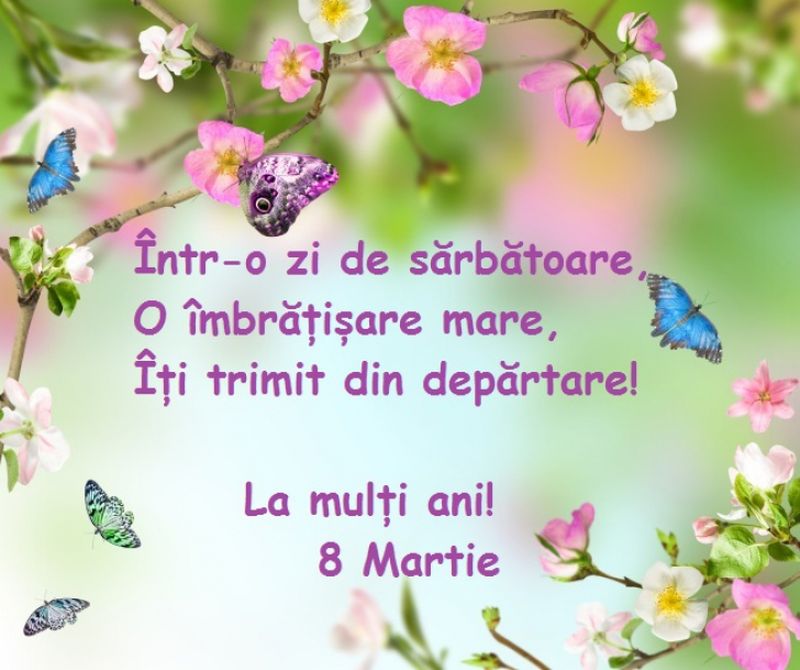 Urări de 8 Martie 2023: Mesaje şi felicitări pentru femeile dragi: mama, iubită şi soţie