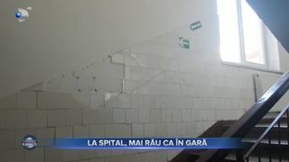 La spital, mai rău ca &icirc;n gară