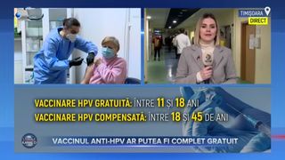 Vaccinul Anti-HPV ar putea fi complet gratuit