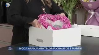 Aranjamentele florale sunt la modă &icirc;n această perioadă